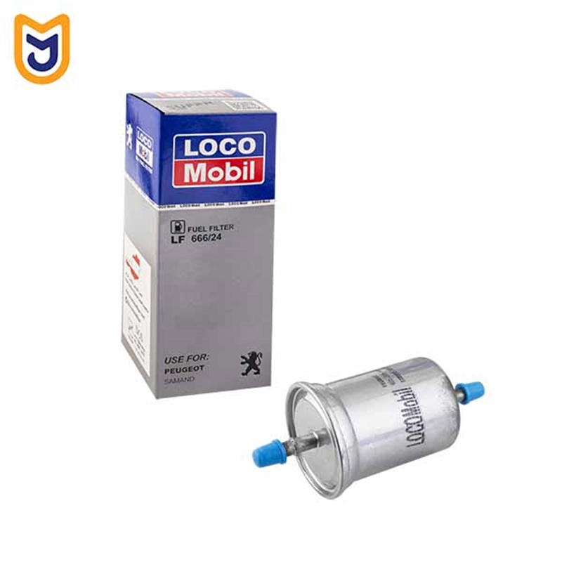 فیلتر بنزین لوکومبیل LOCO Mobil مدل LF666/117 (فلزی) مناسب پژو پارس