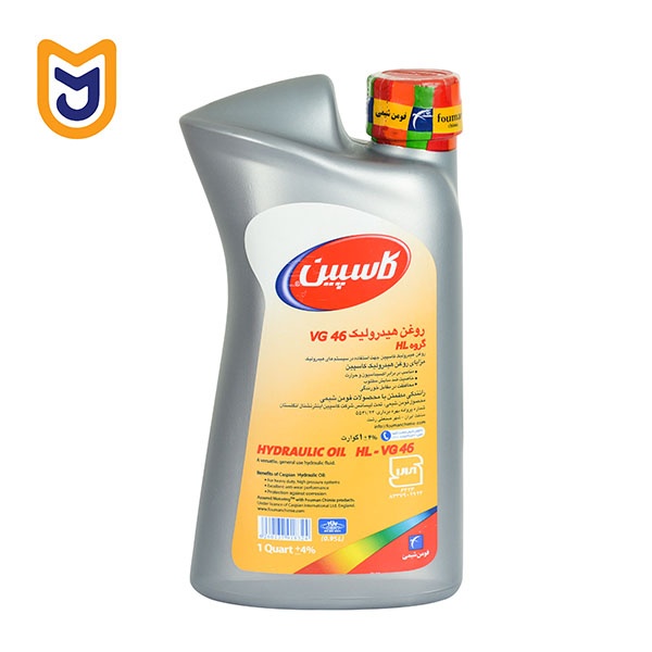 روغن هیدرولیک فرمان خودرو کاسپین مدل VG 46 (یک لیتری)