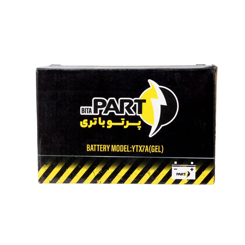 باطری هفت آمپر پایه پهن پرتو